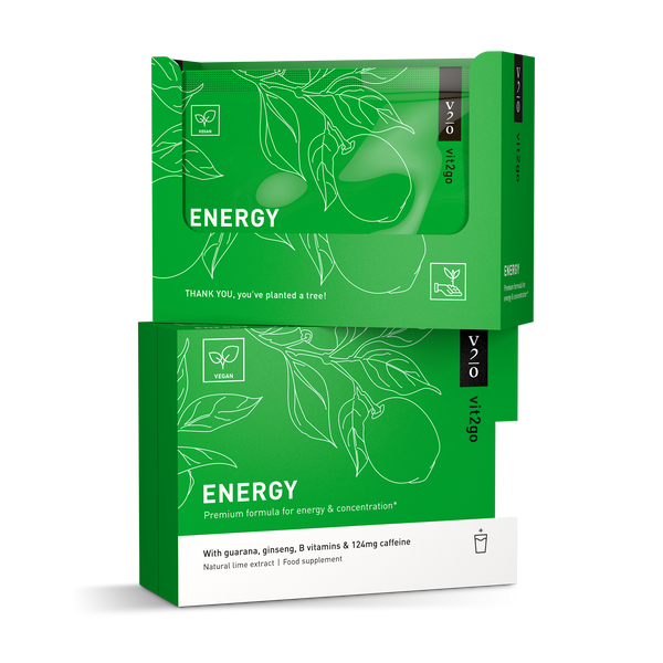 Maisto papildai energijai didinti – Vit2Go